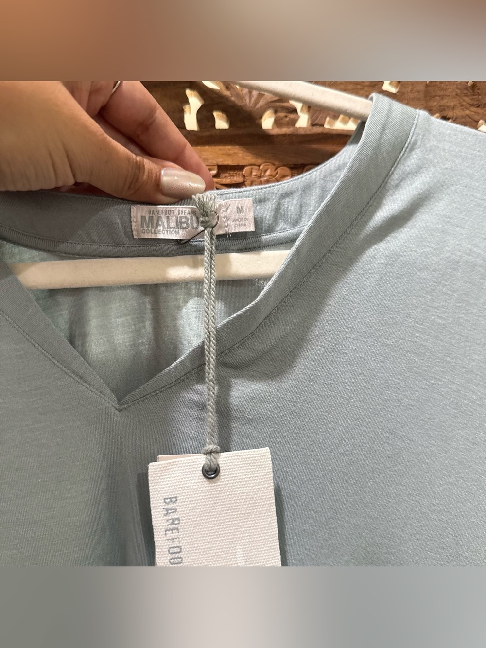 NWT barefoot dreams modal shirt - Picture 4 of 7